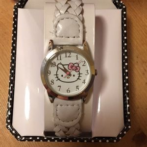 New Leather Hello Kitty Watch